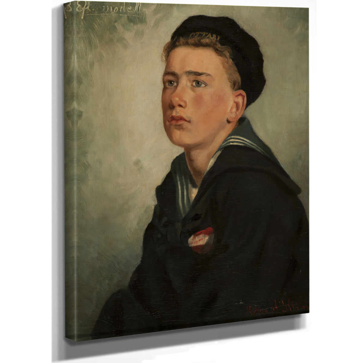 Portratt Sjohistoriska Museet O 11963 By Hilma Af Klint