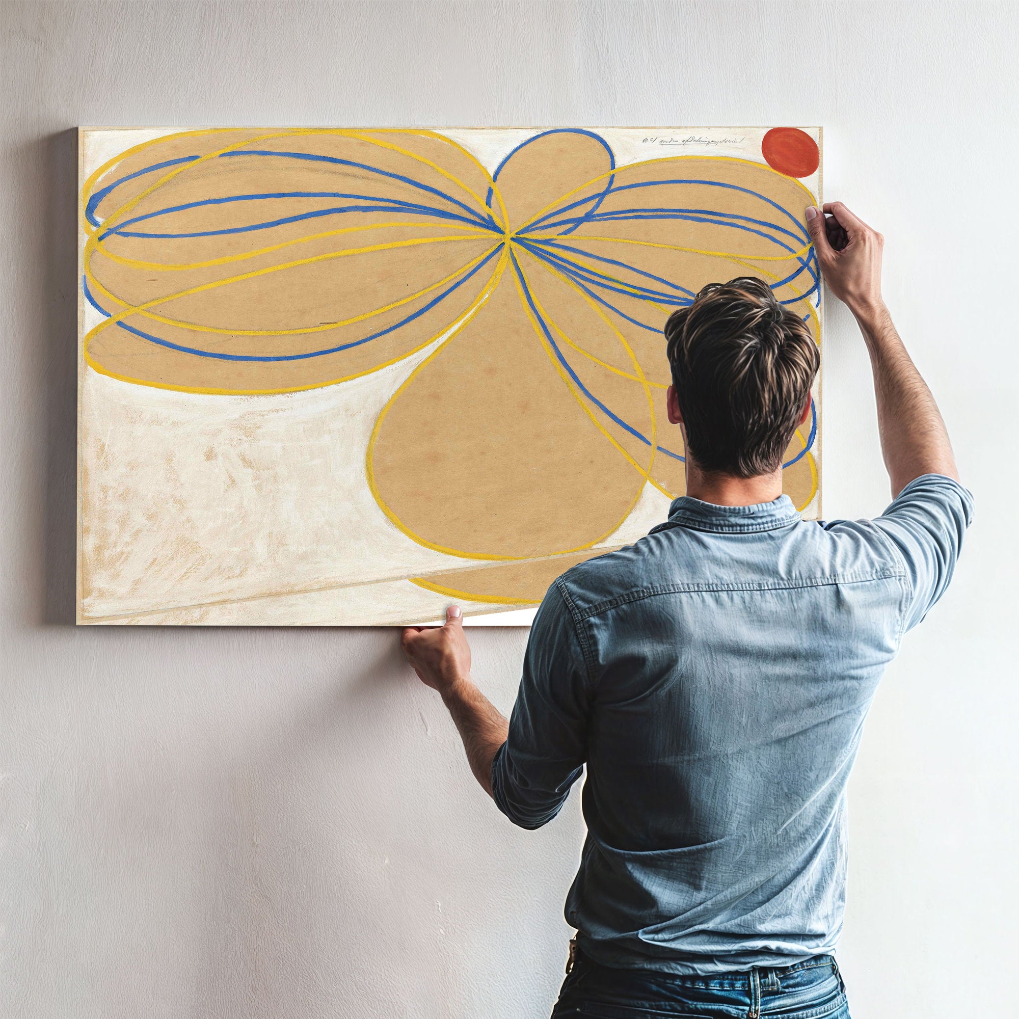The Seven Pointed Star No 1 1908 By Hilma Af Klint