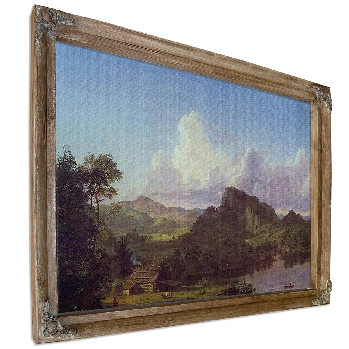 Home By The Lake By Fredric Edwin Church