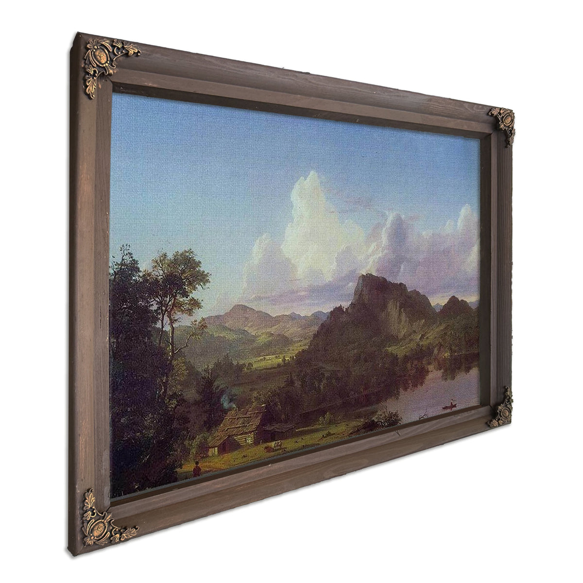 Home By The Lake By Fredric Edwin Church