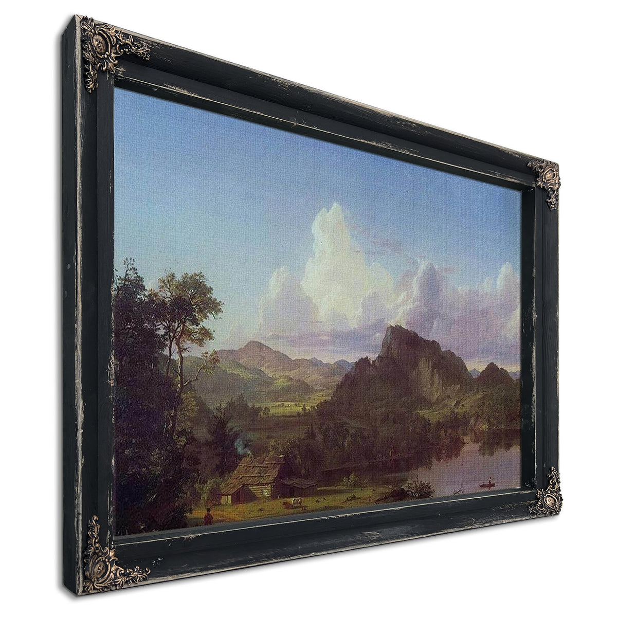 Home By The Lake By Fredric Edwin Church