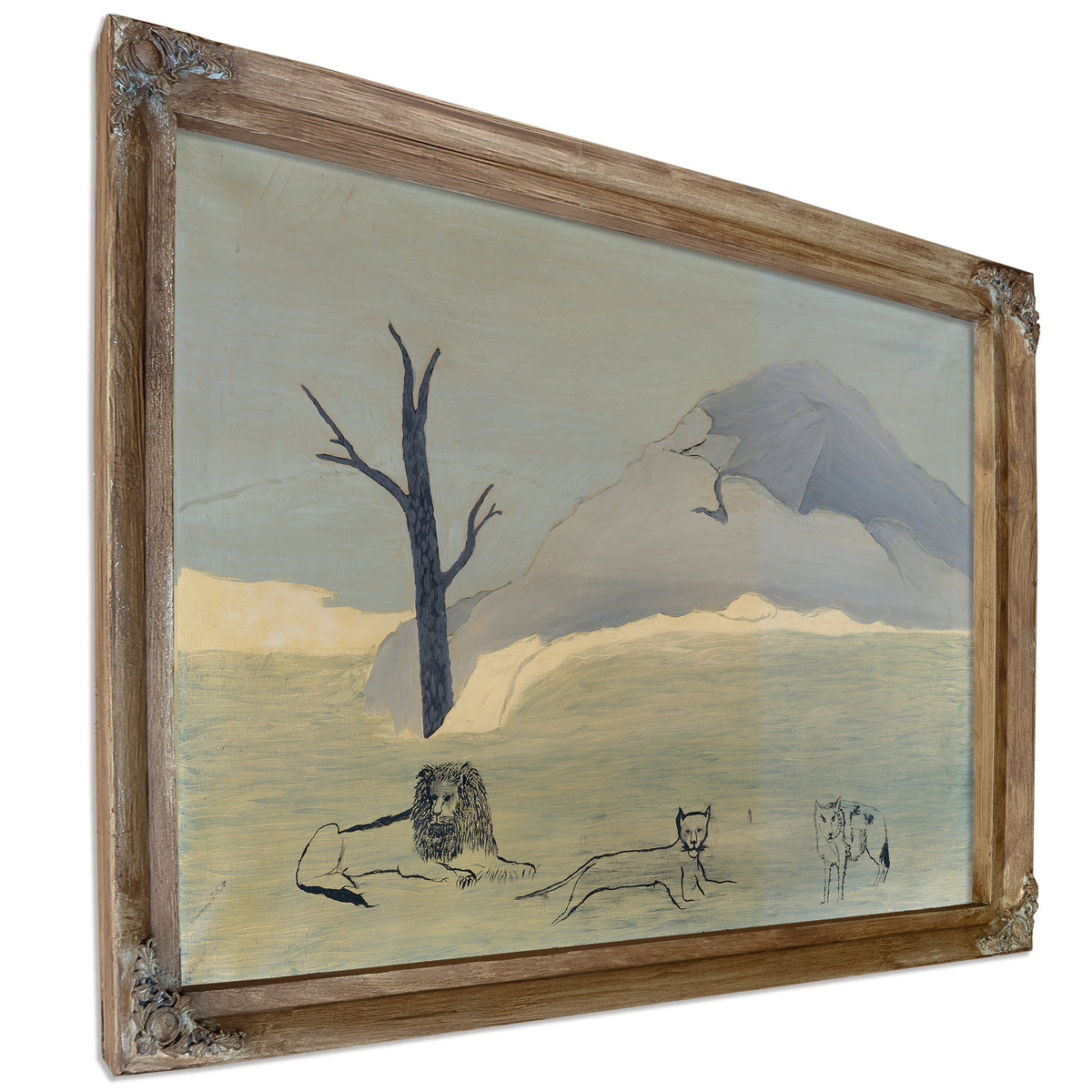 Holy Mountain Iv By Horace Pippin