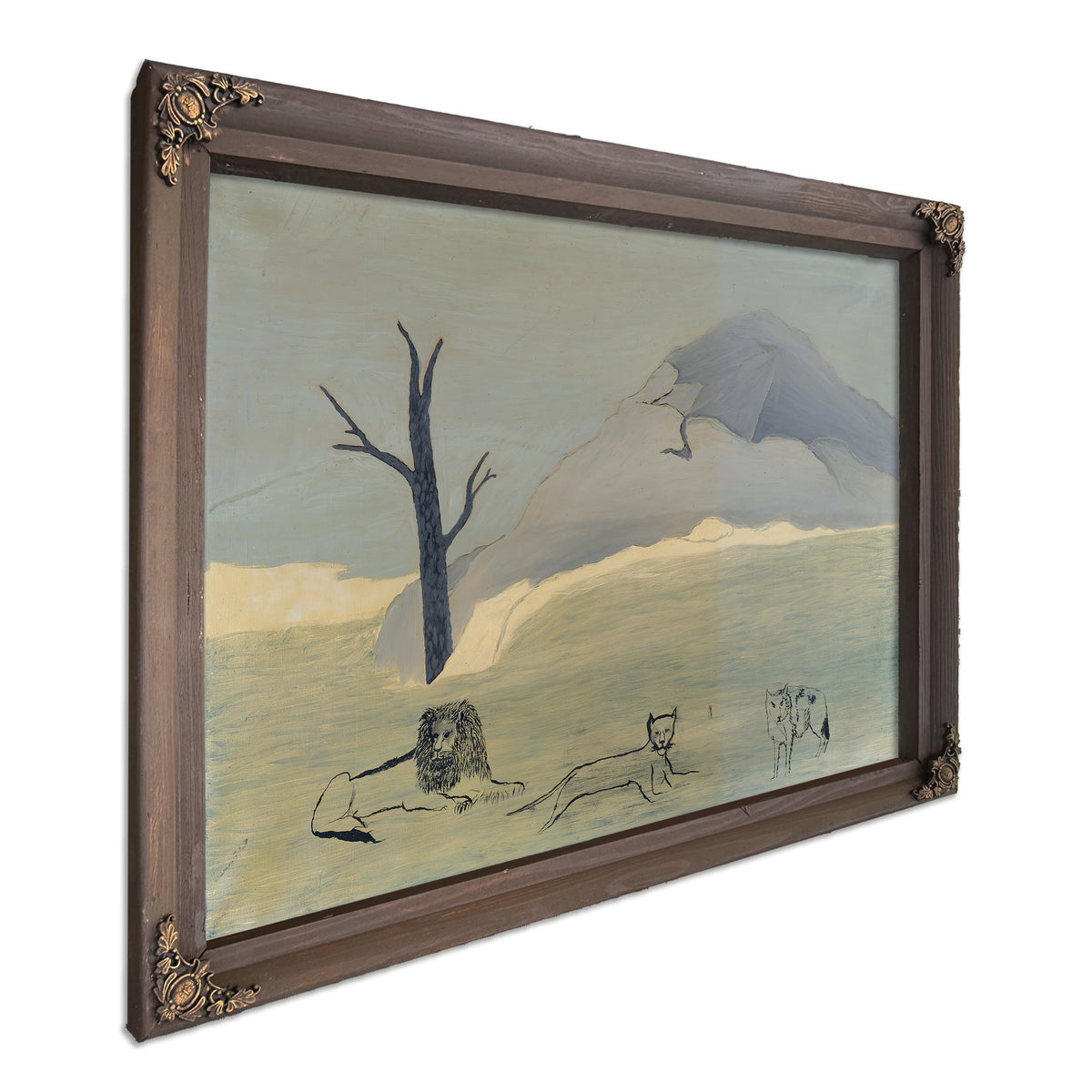 Holy Mountain Iv By Horace Pippin