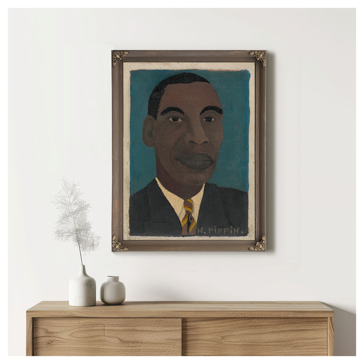 Self Portrait Ii By Horace Pippin