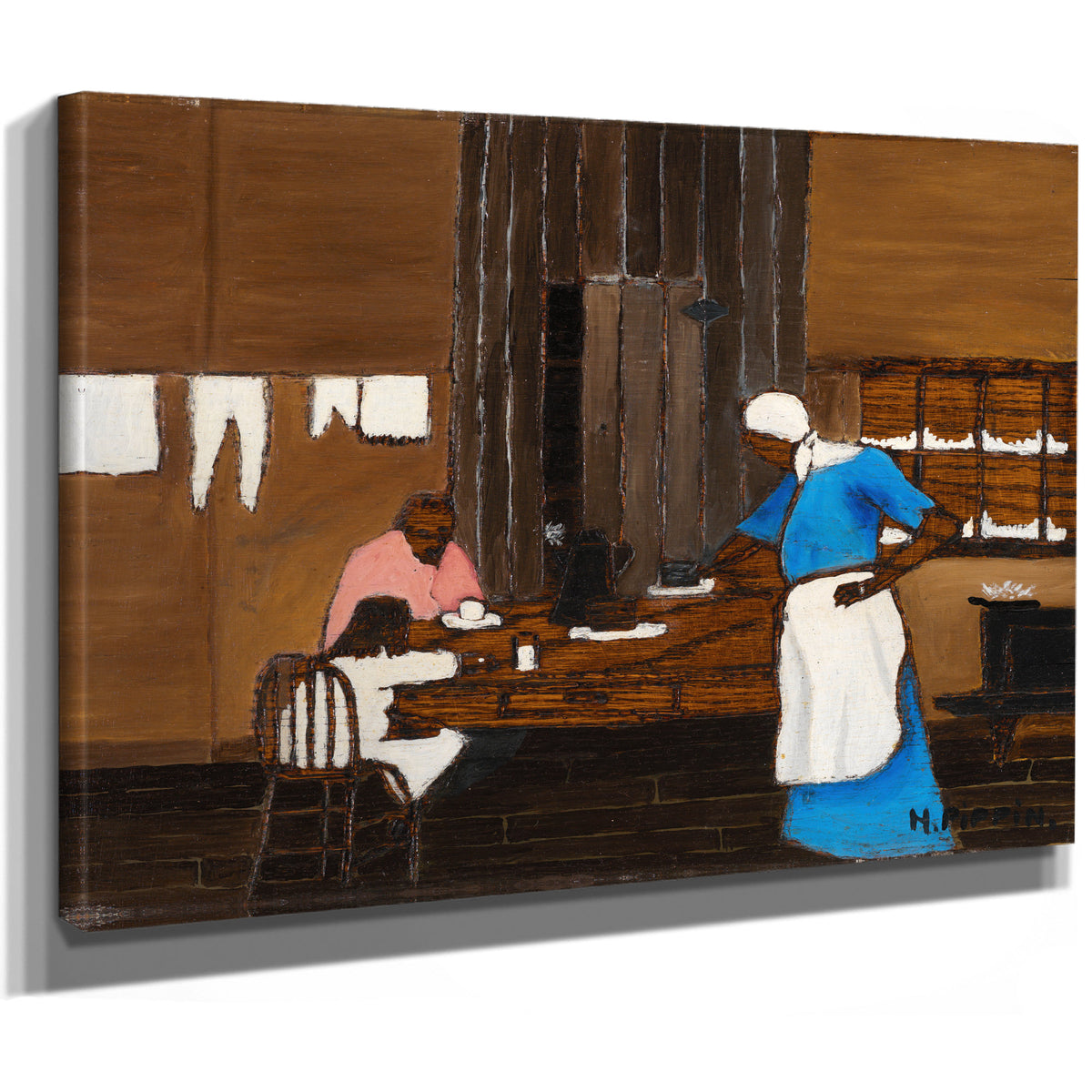 Supper Time By Horace Pippin