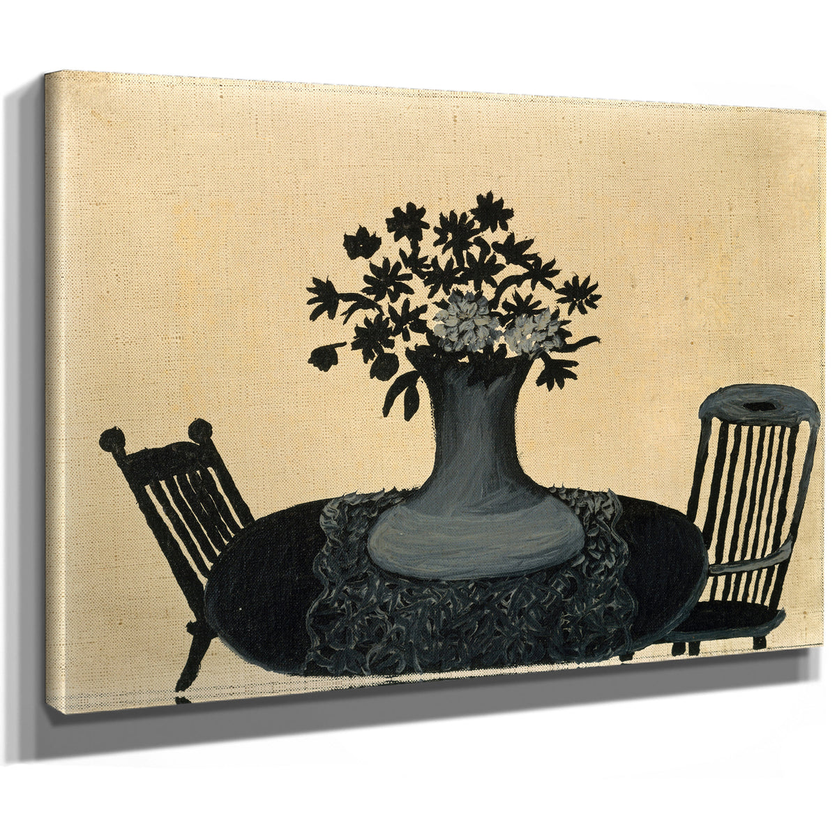 Table Two Chairs By Horace Pippin