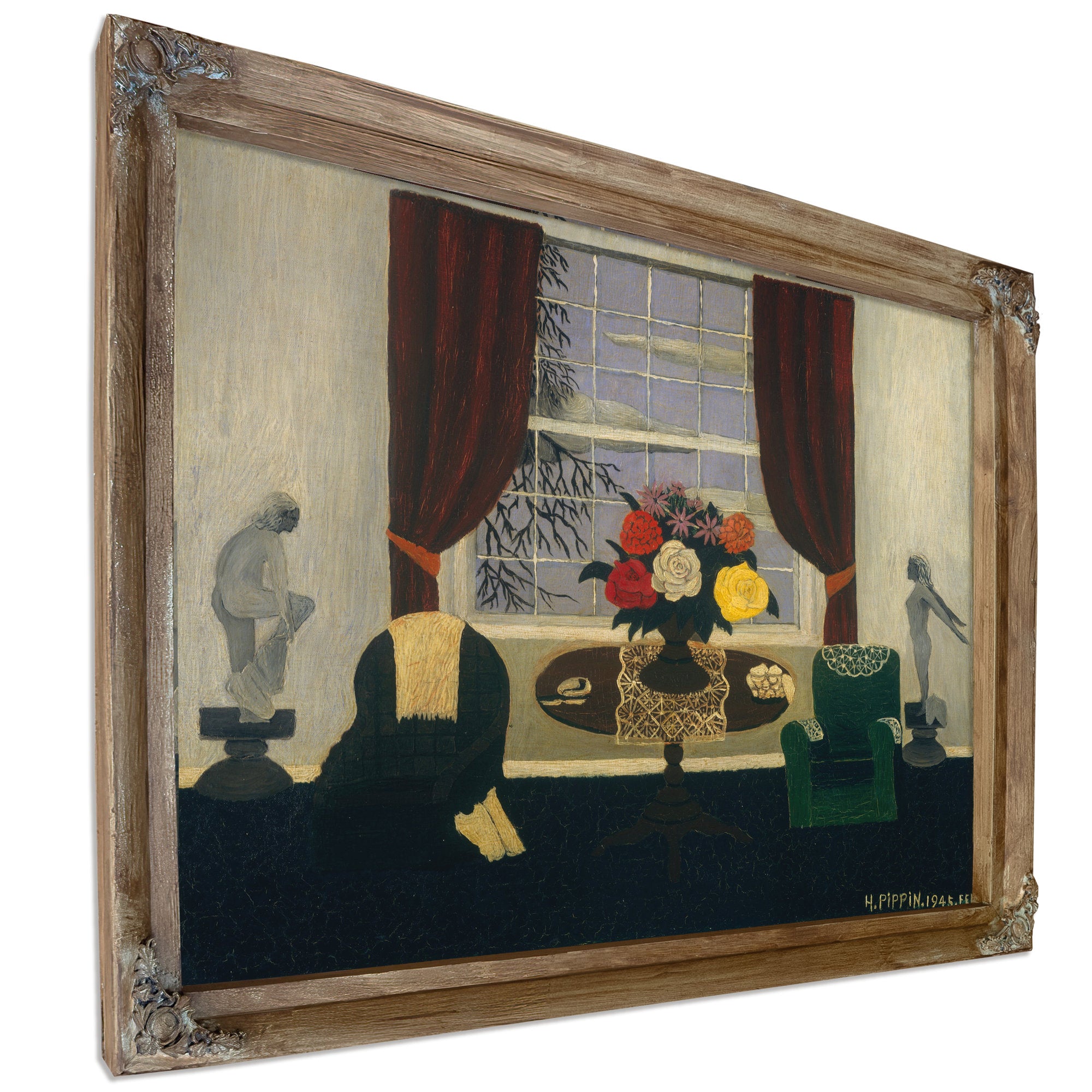 Victorian Interior I By Horace Pippin