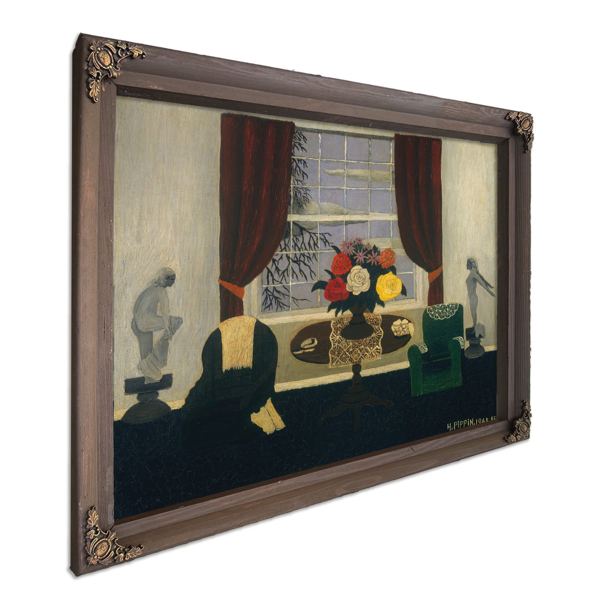 Victorian Interior I By Horace Pippin