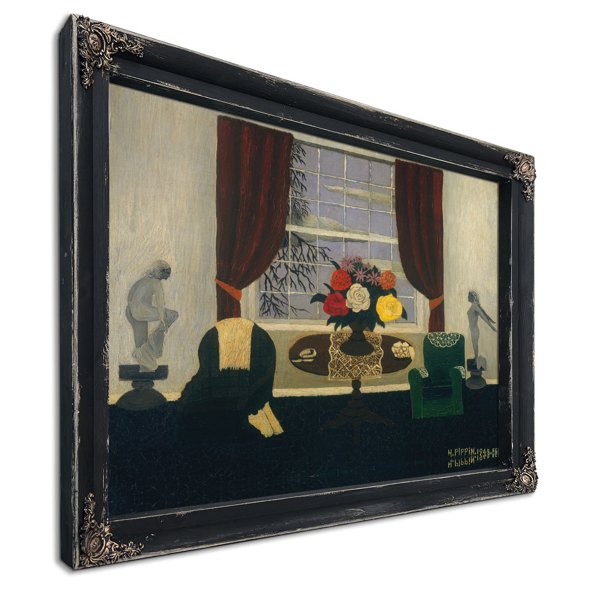 Victorian Interior I By Horace Pippin