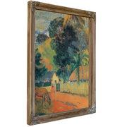 Horse On The Road By Paul Gauguin