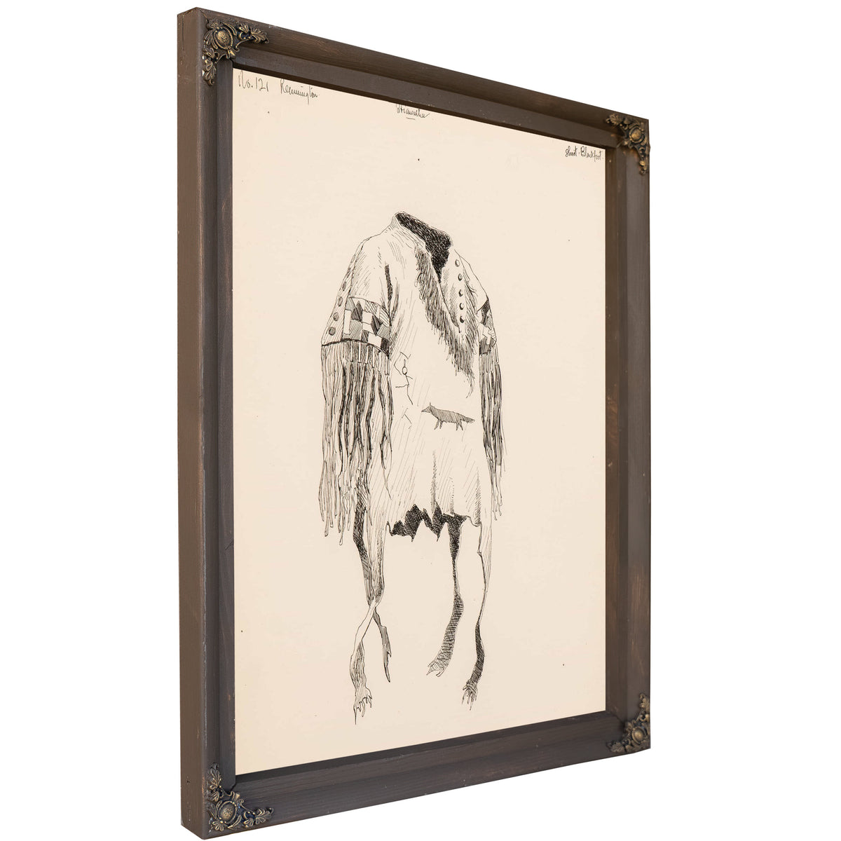 Illustration For The Song Of Hiawatha by Frederic Remington