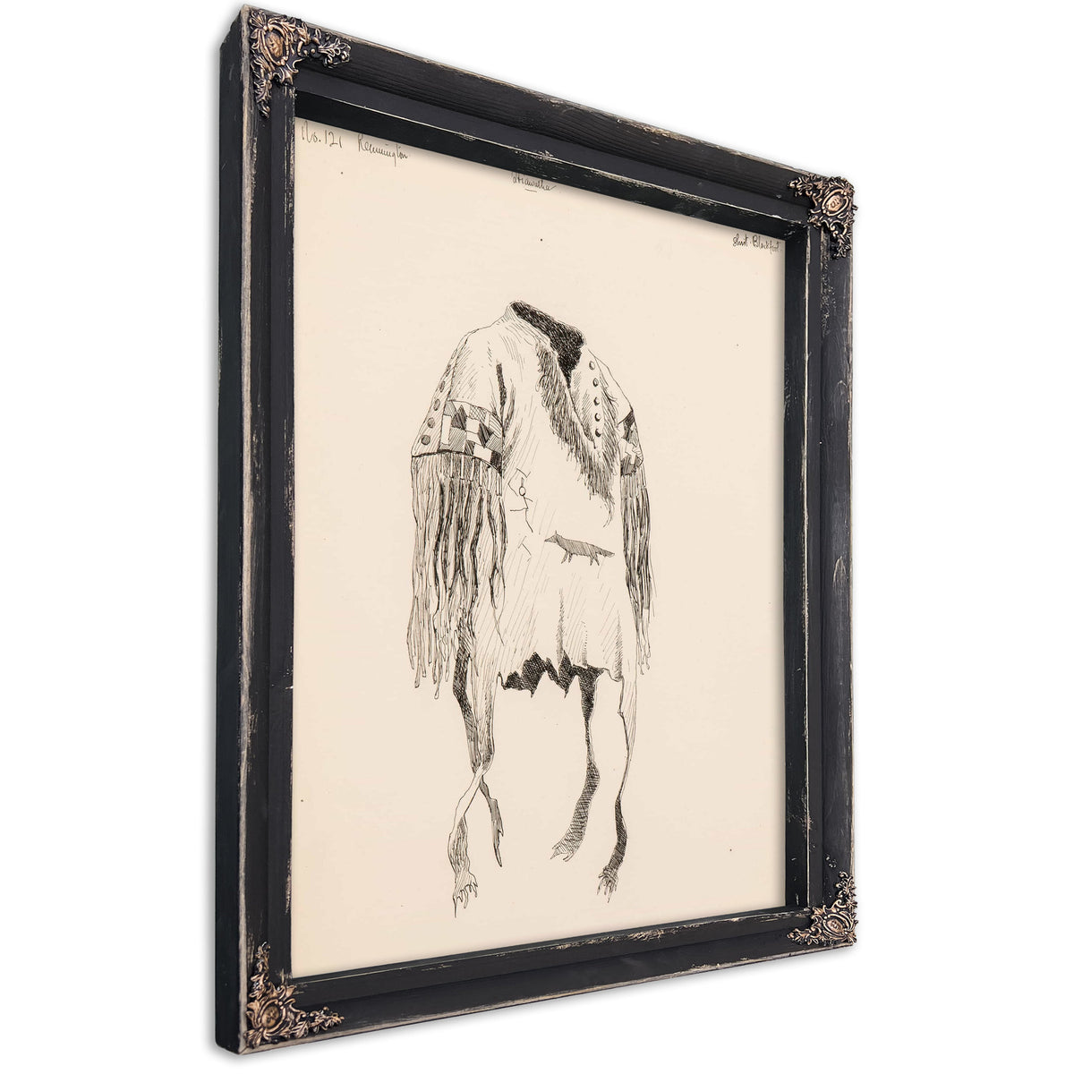 Illustration For The Song Of Hiawatha by Frederic Remington