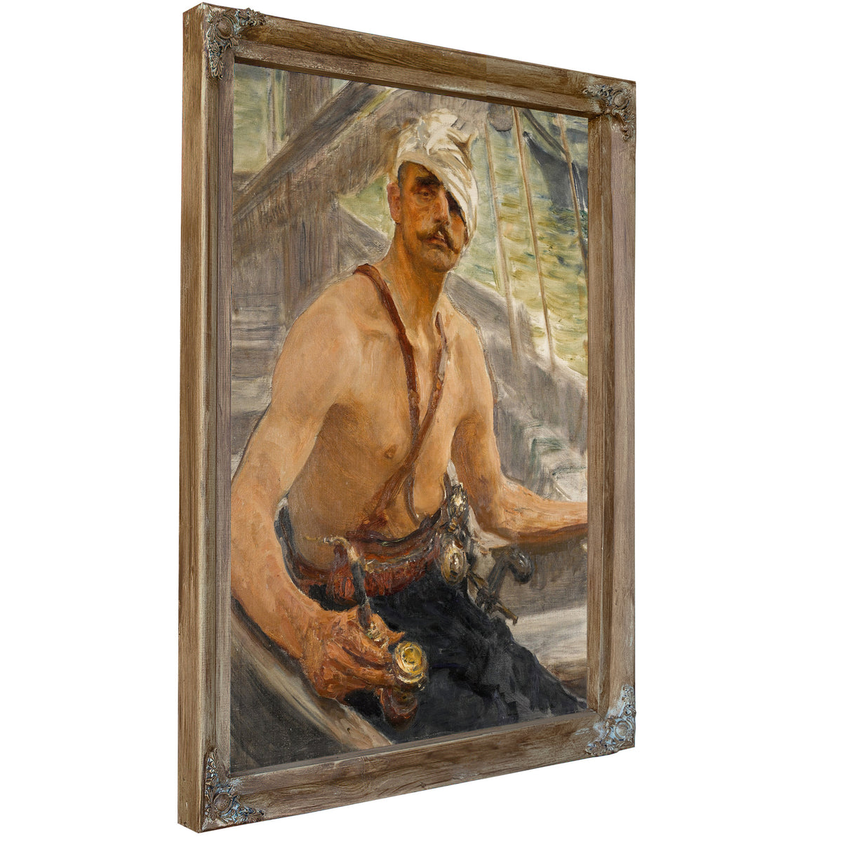 Black Sea Cossack By Ilya Efimovich Repin