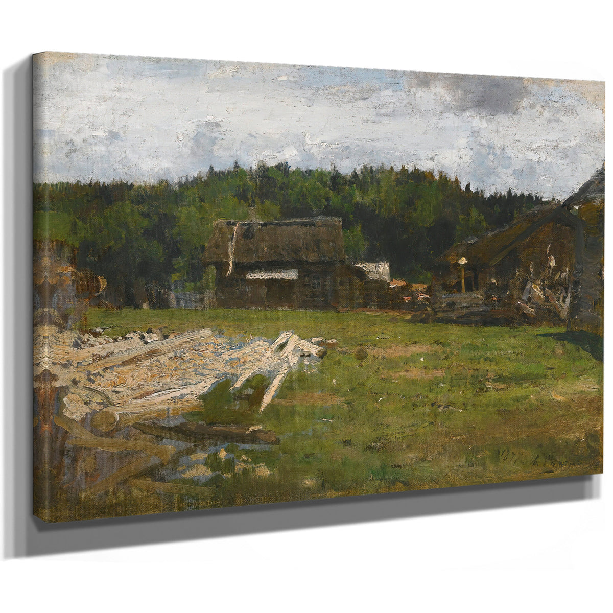 Repin Forest Clearing Near Chuguev Ukraine By Ilya Efimovich
