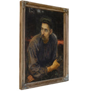 Portrait a Worker By Ilya Efimovich Repin