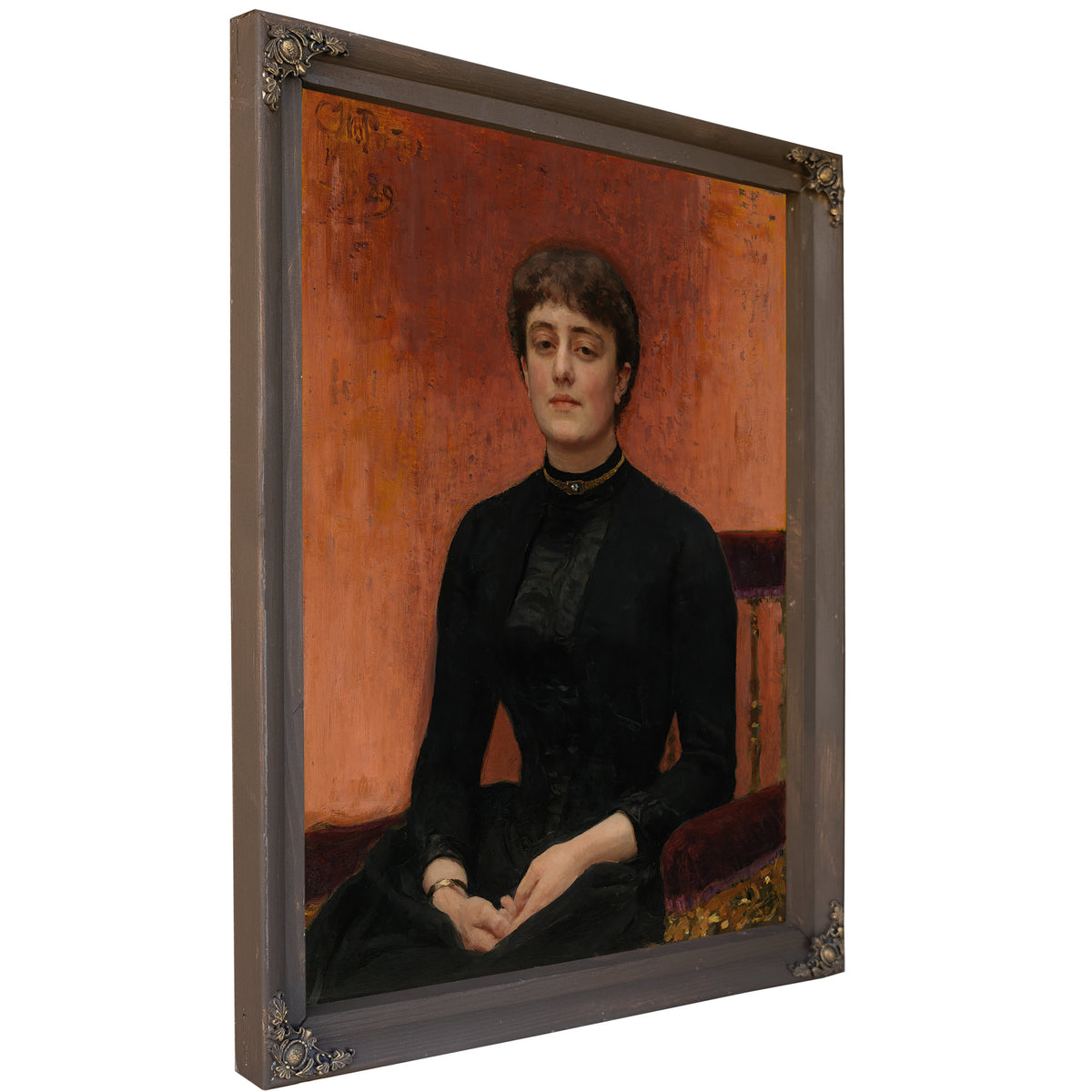 Portrait Jelizaveta Zvantseva By Ilya Efimovich Repin