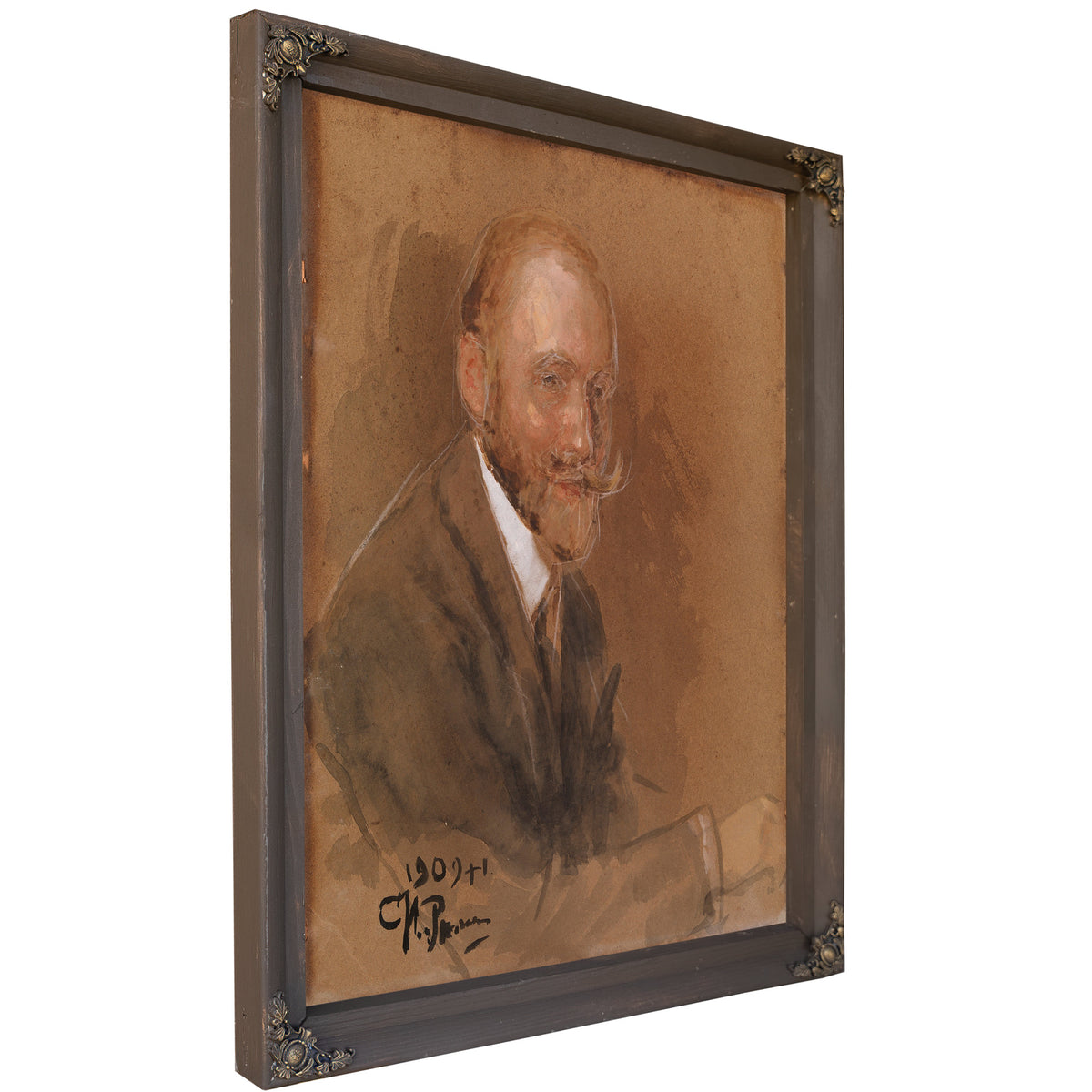Portrait Prince Vladimir Baryatinsky By Ilya Efimovich Repin