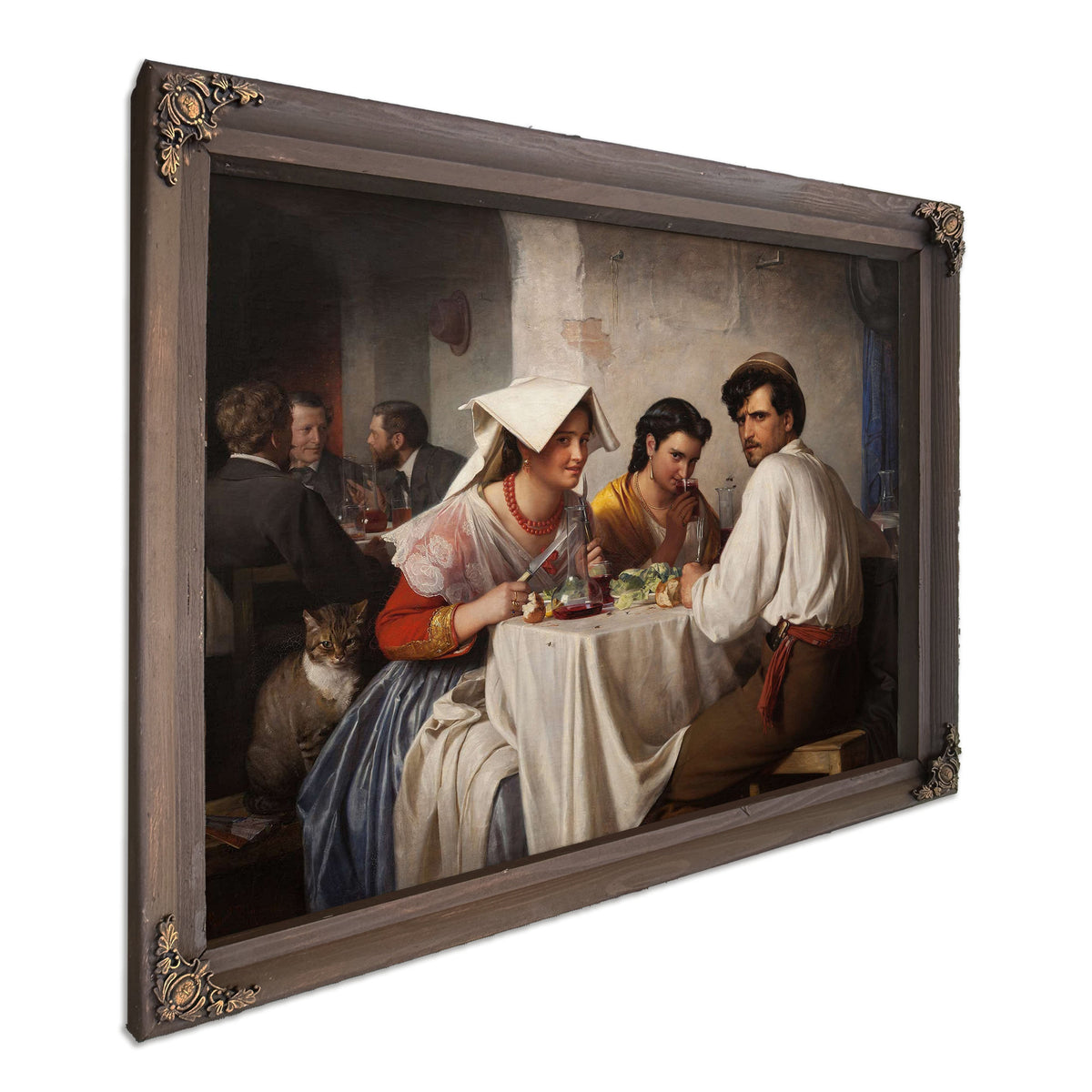 In A Roman Osteria by Carl Bloch