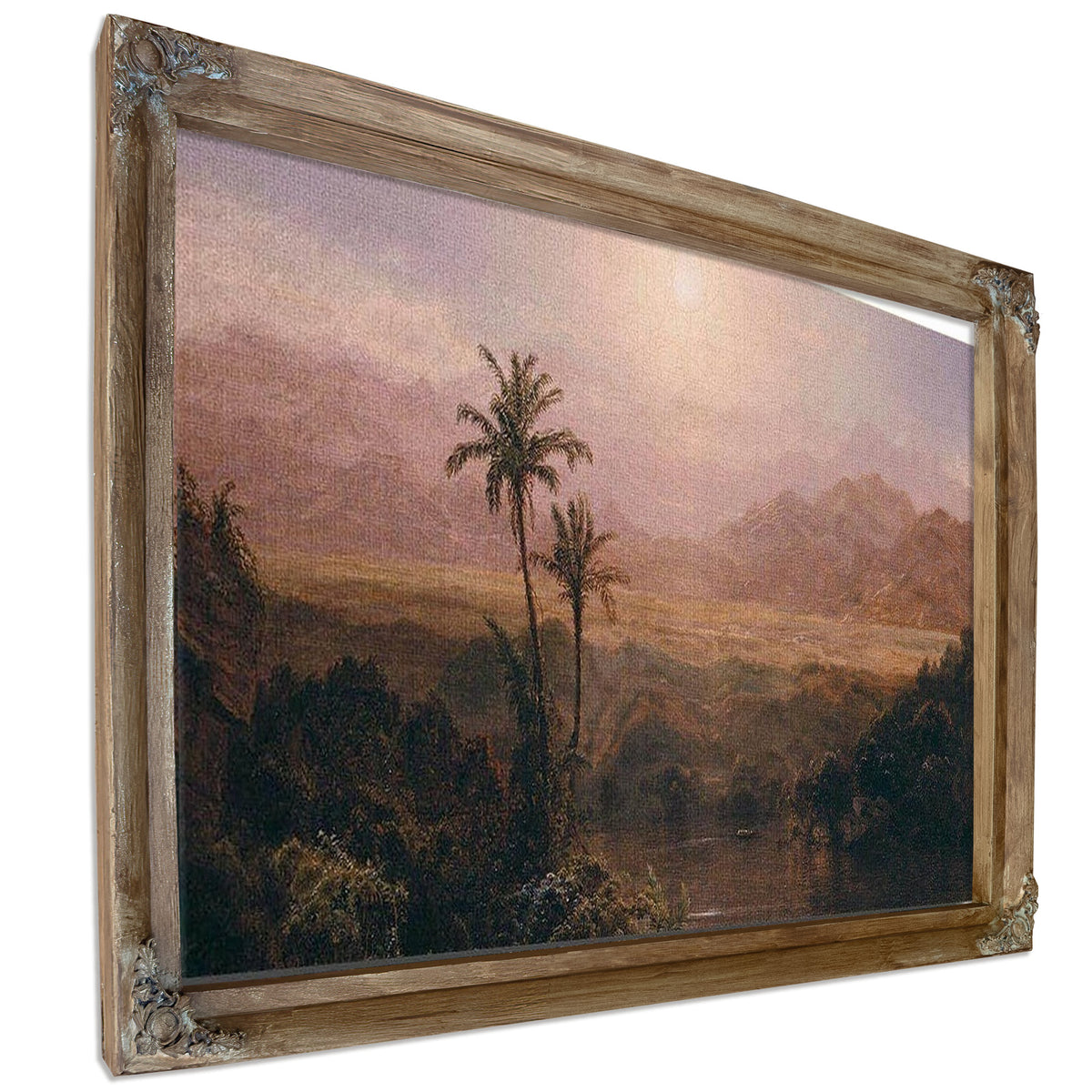 In The Andes By Frederic Edwin Church