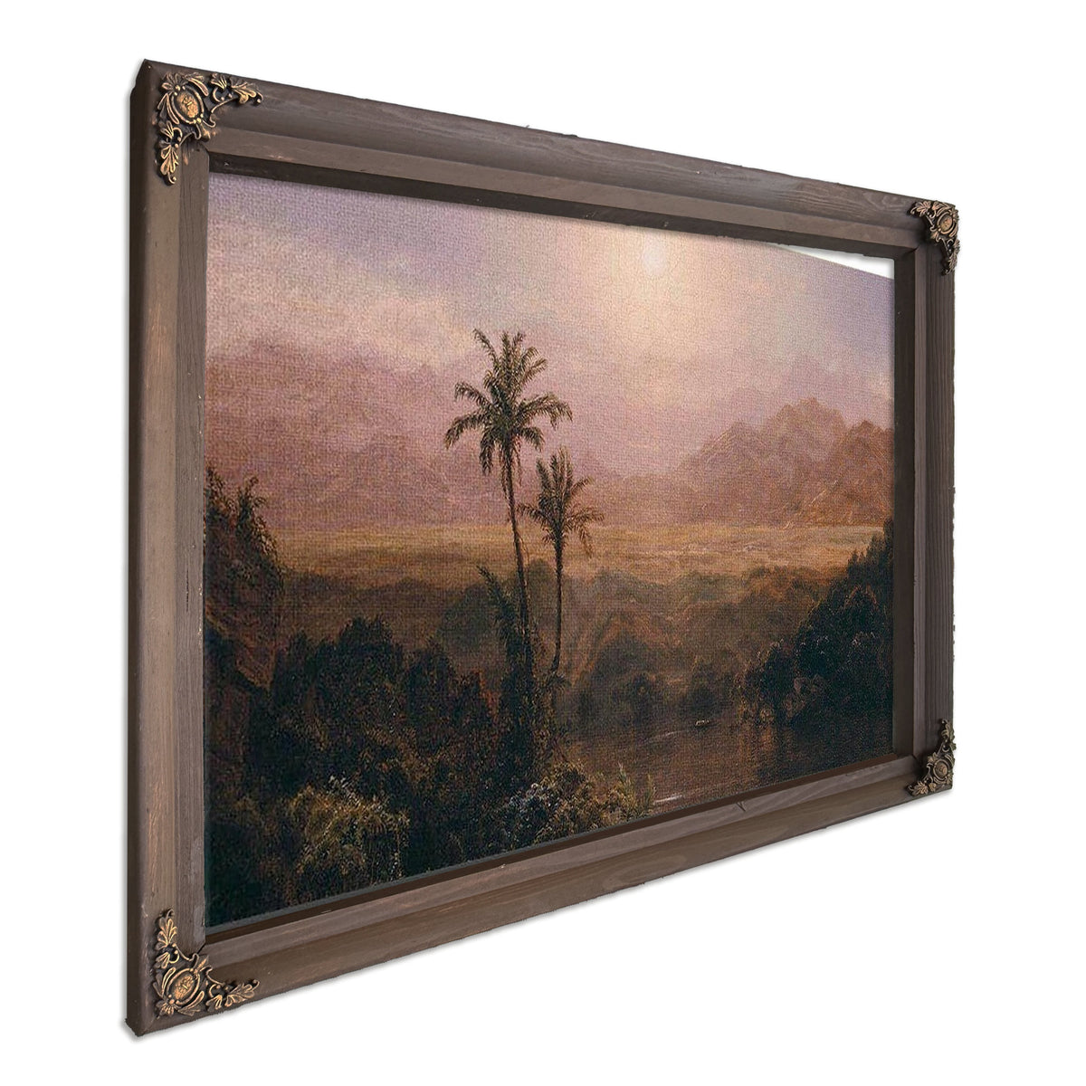 In The Andes By Frederic Edwin Church