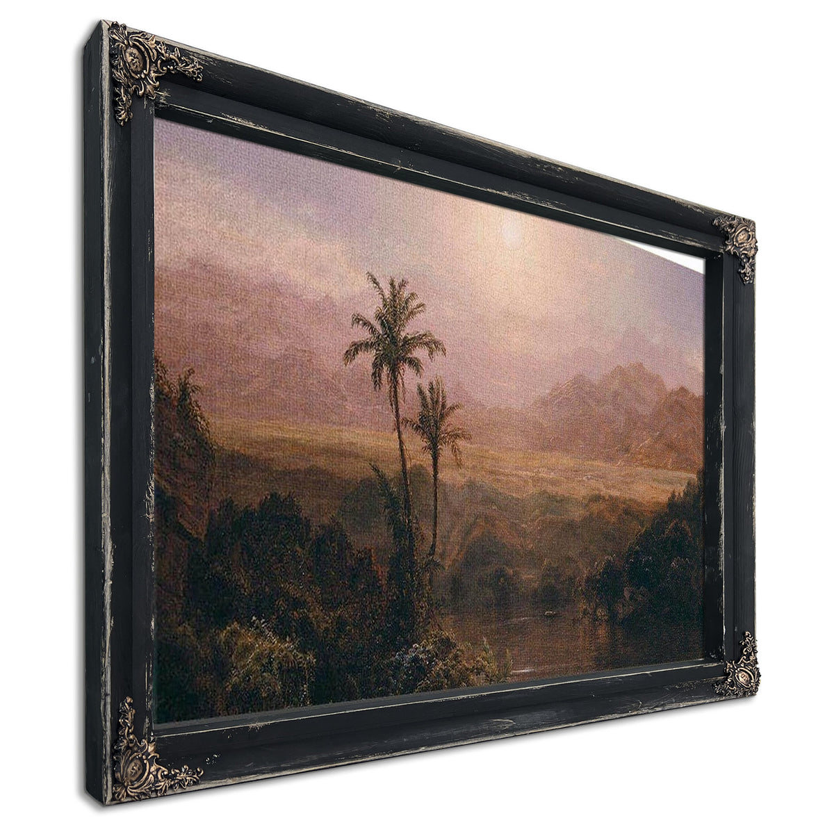 In The Andes By Frederic Edwin Church