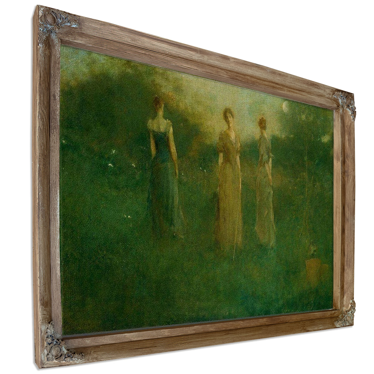 In The Garden By Thomas Wilmer Dewing