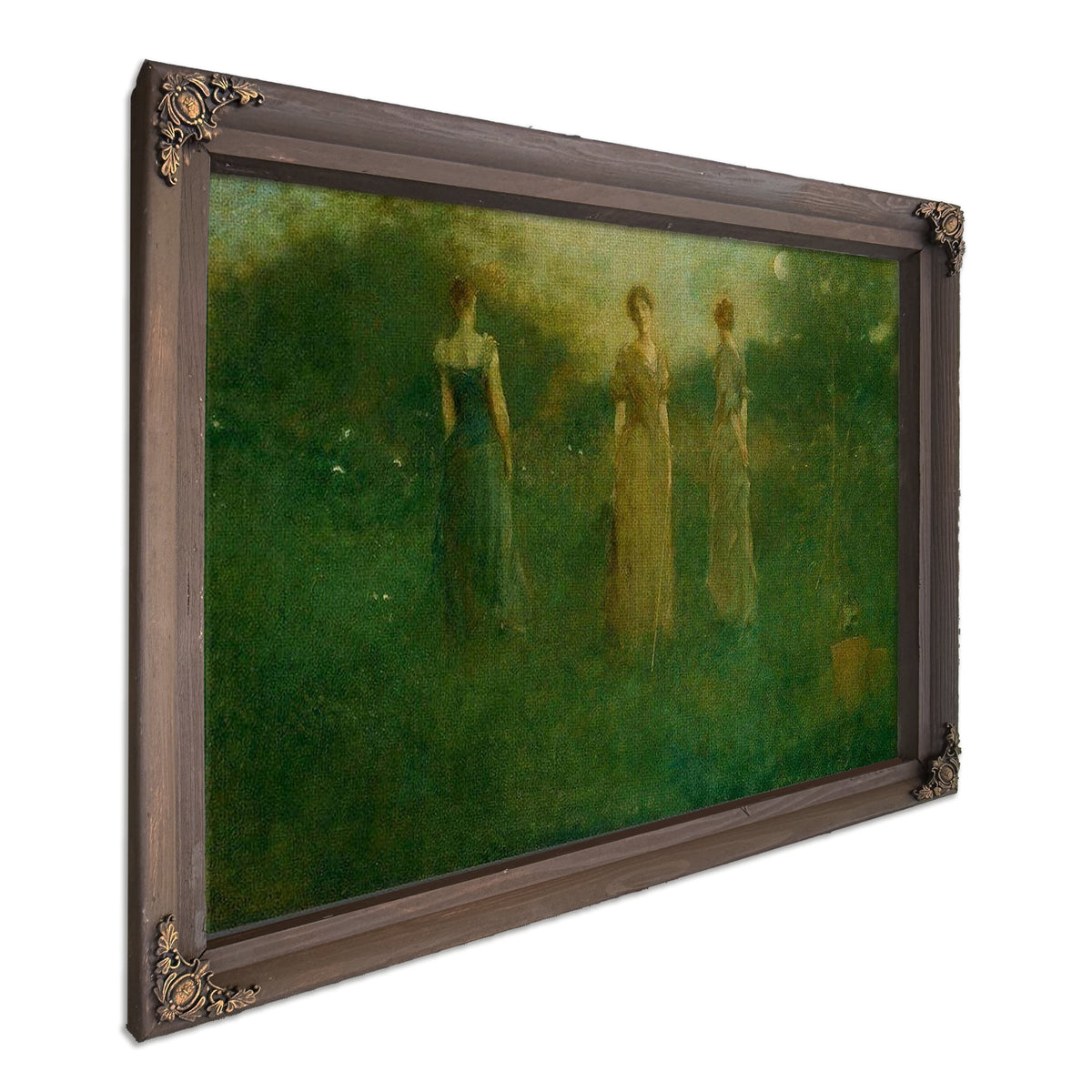 In The Garden By Thomas Wilmer Dewing