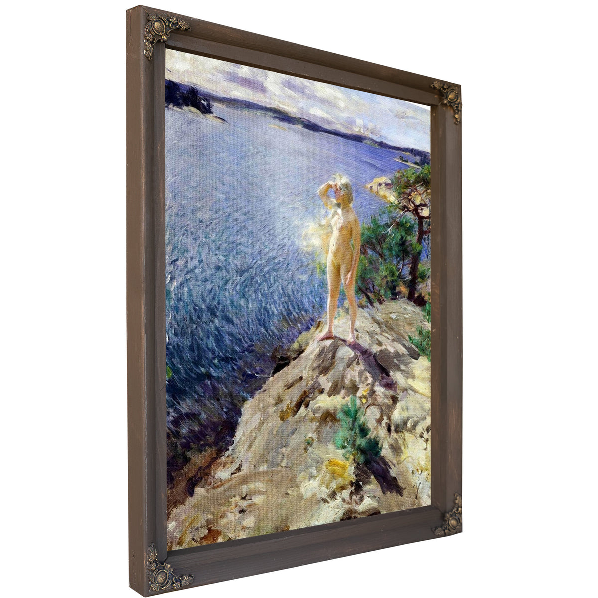 In The Skerries Painting Anders Zorn Canvas Art