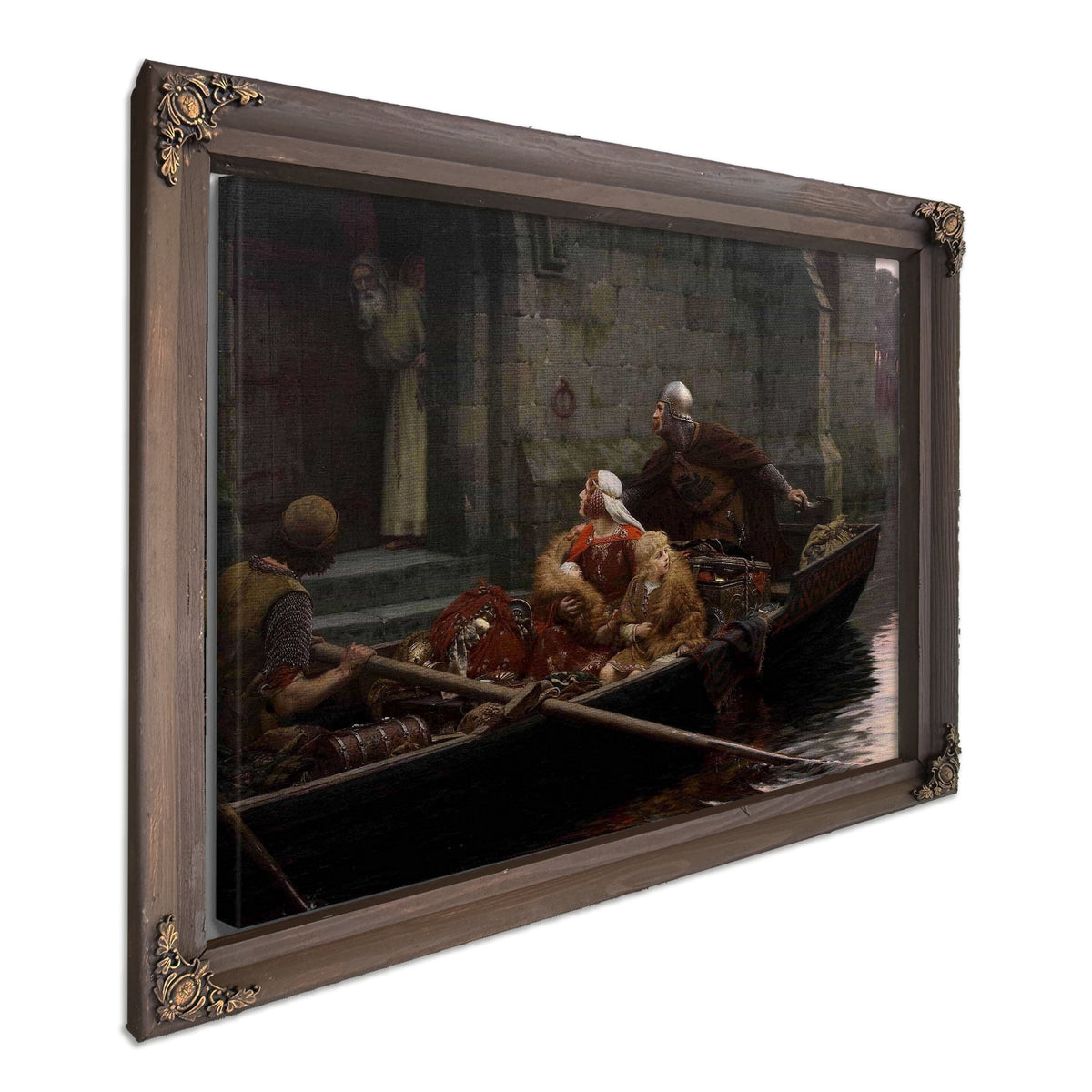 In Time Of Peril by Edmund Blair Leighton