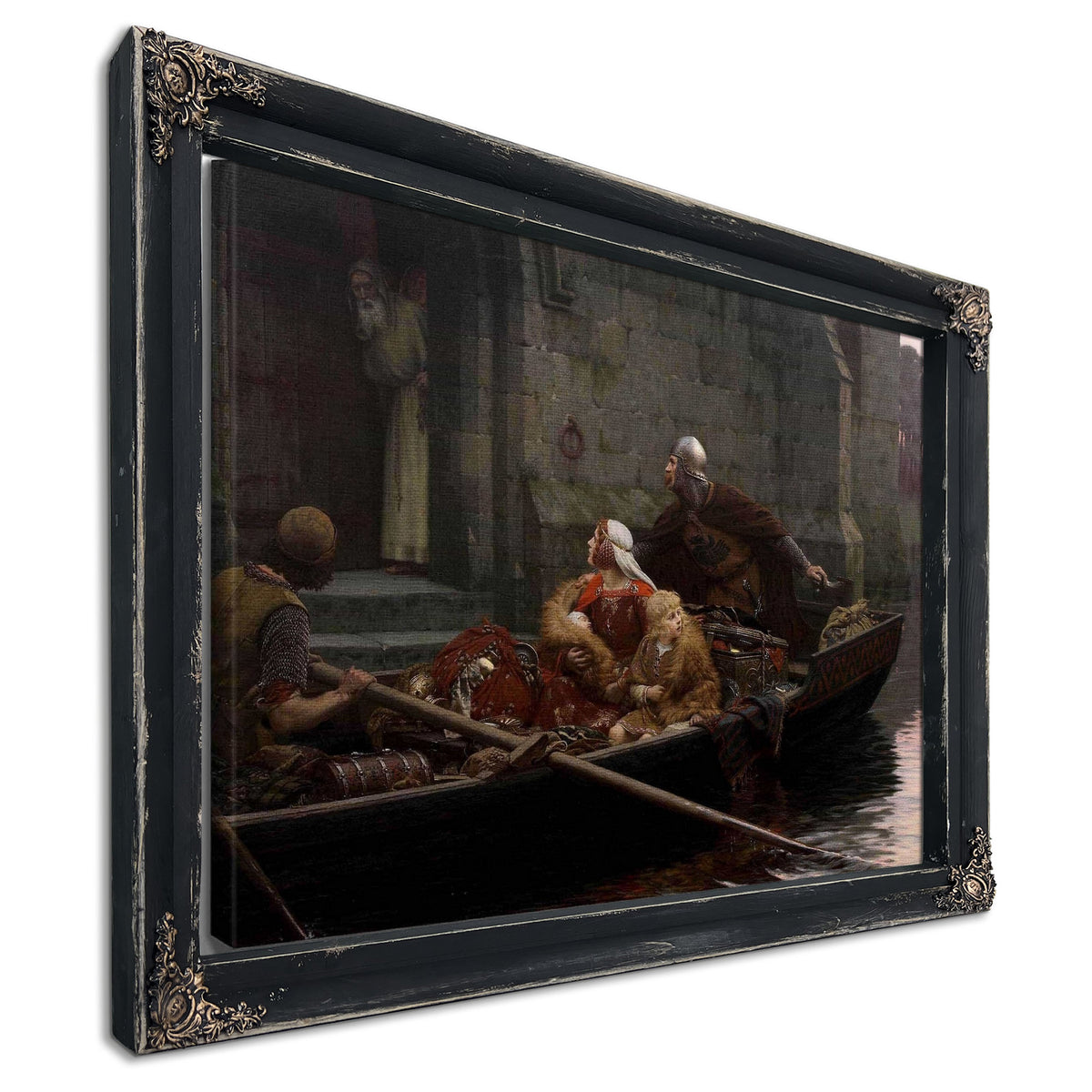 In Time Of Peril by Edmund Blair Leighton