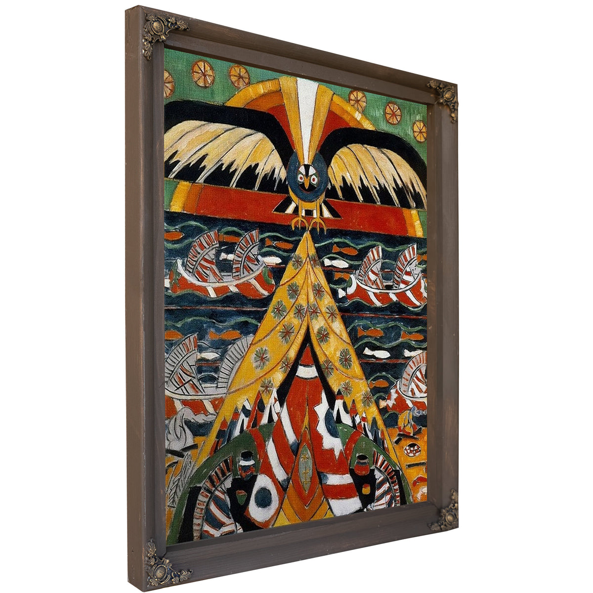 Indian Fantasy By Marsden Hartley