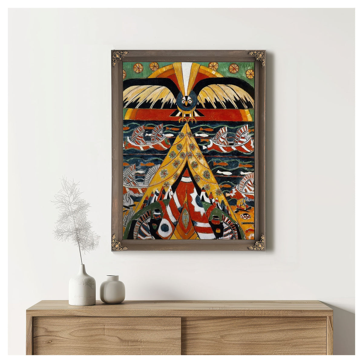 Indian Fantasy By Marsden Hartley