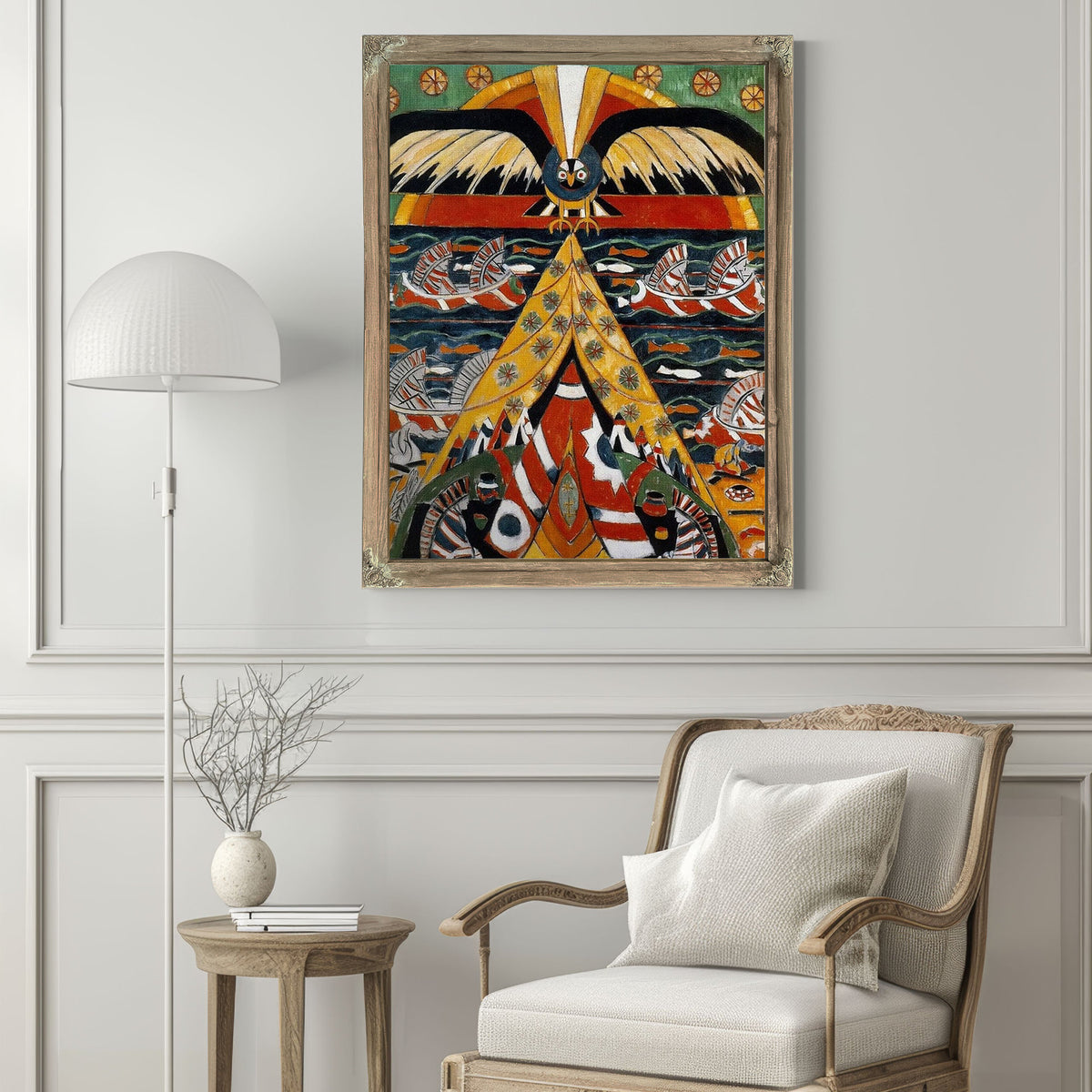 Indian Fantasy By Marsden Hartley