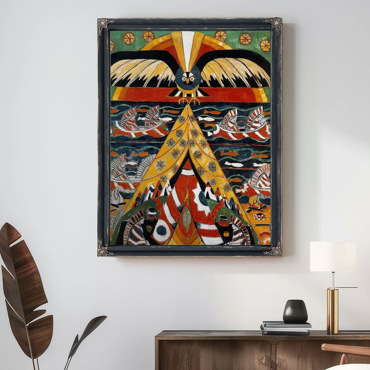 Indian Fantasy By Marsden Hartley