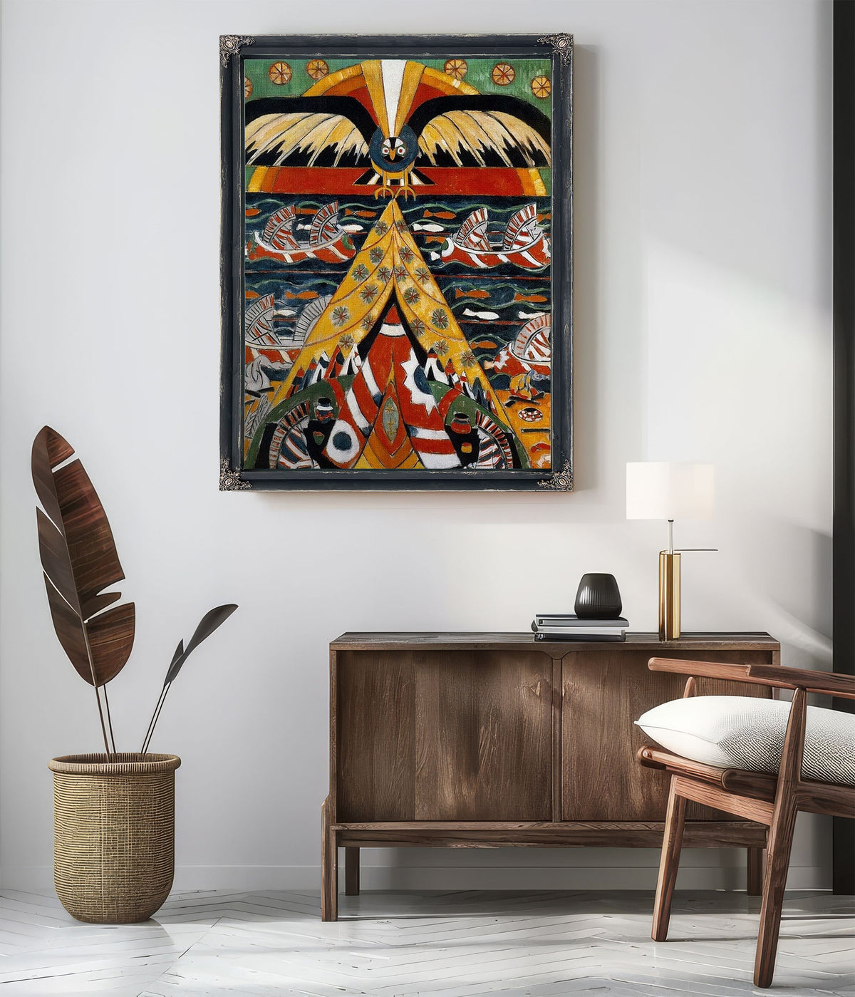 Indian Fantasy By Marsden Hartley