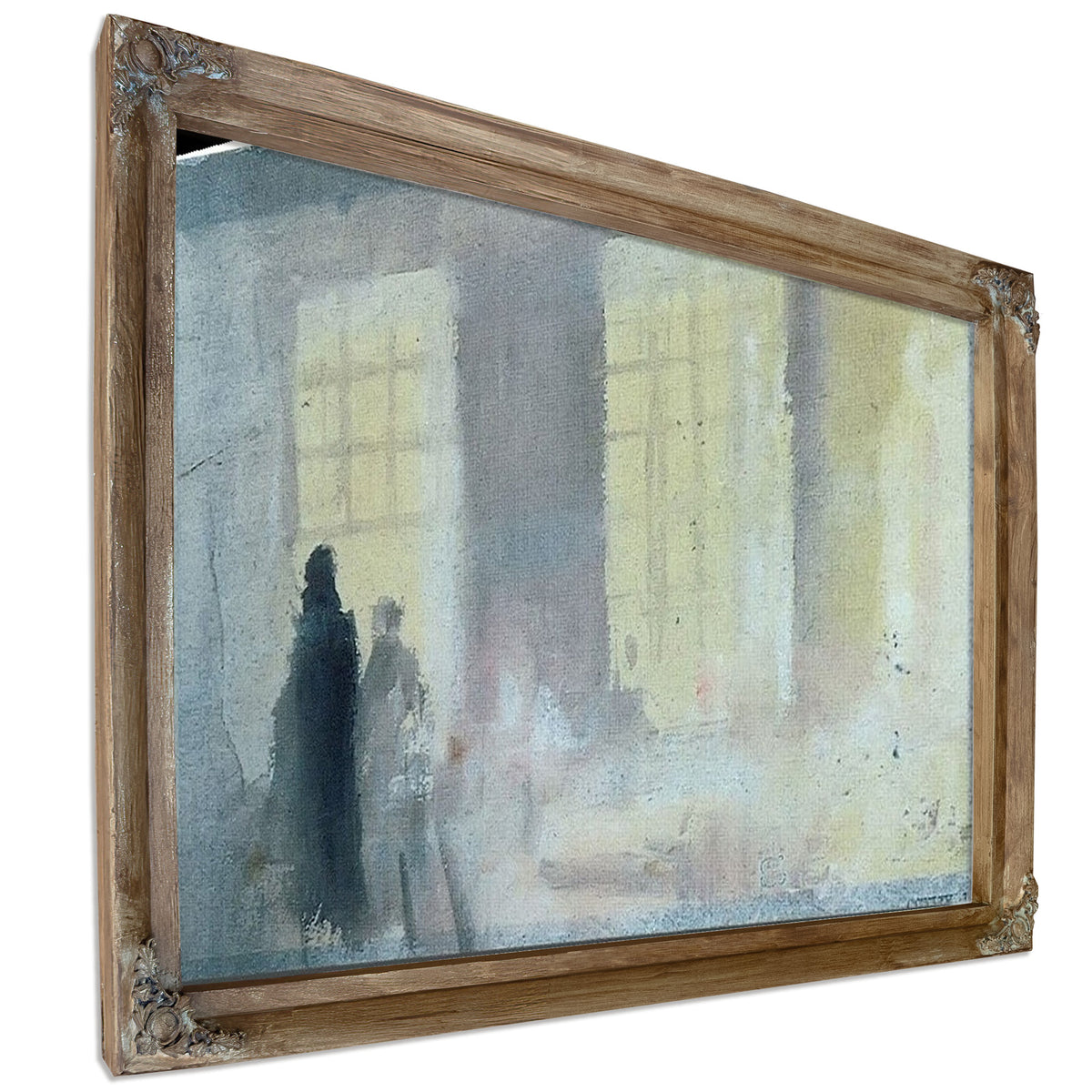 Interior At Petworth By Jwm Turner
