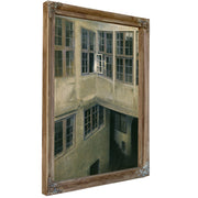 Interior Of Courtyard Strandgade by Vilhelm Hammershoi