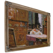 Interior With Boy By Pierre Bonnard