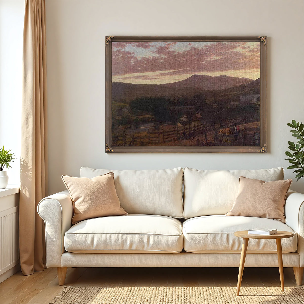 Ira Mountain Vermont By Frederic Edwin Church