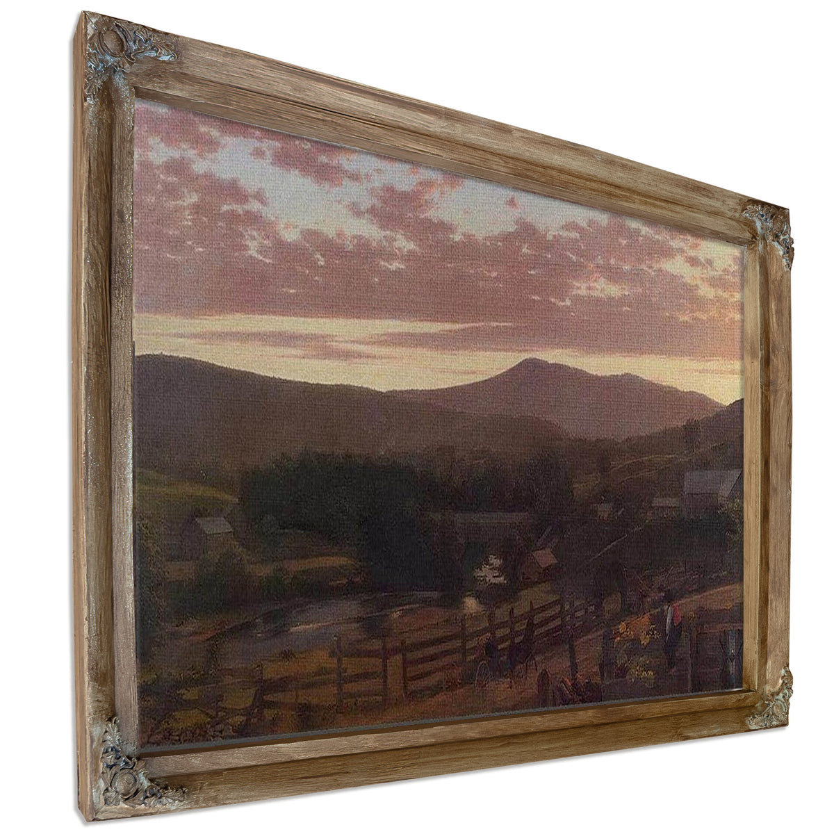 Ira Mountain Vermont By Frederic Edwin Church
