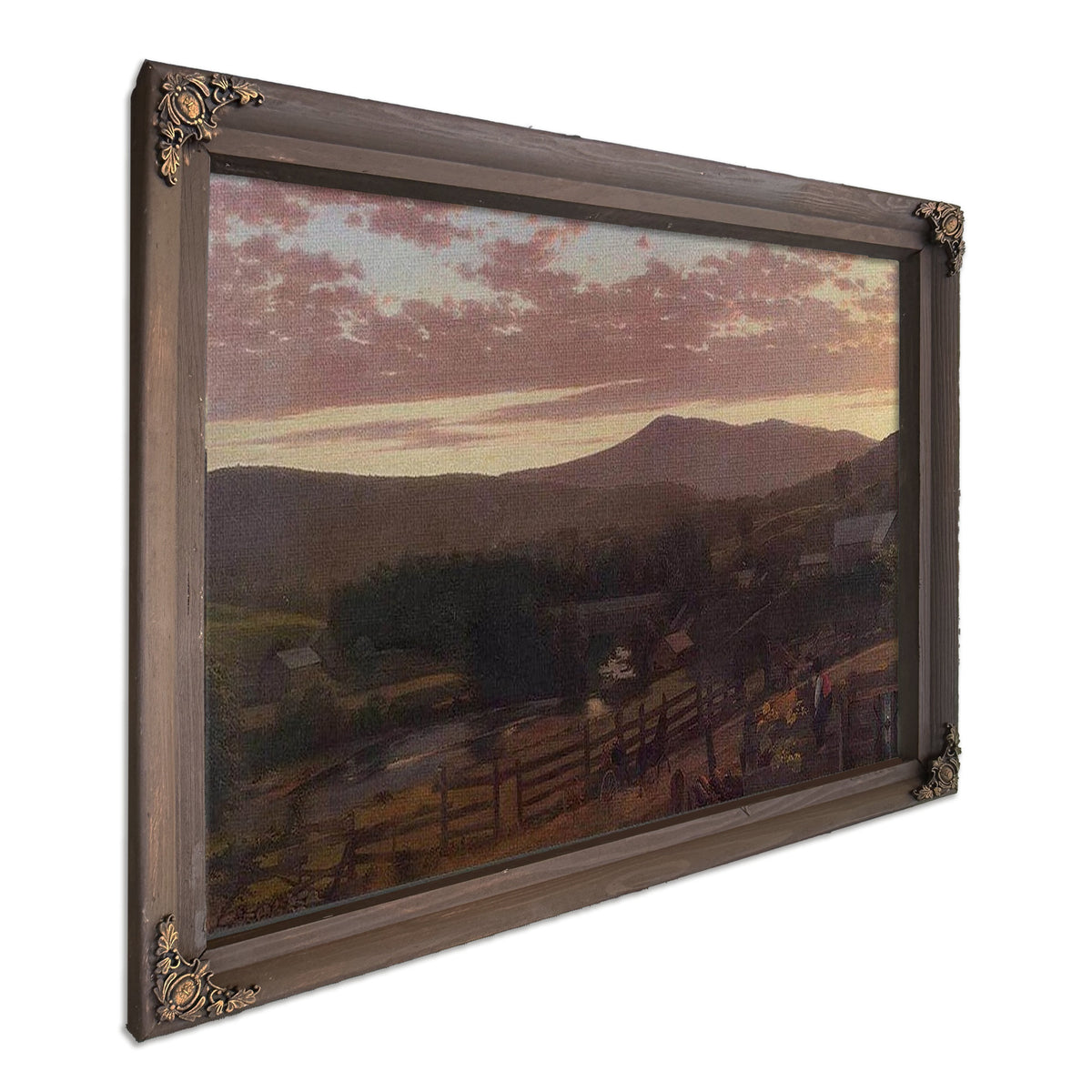 Ira Mountain Vermont By Frederic Edwin Church