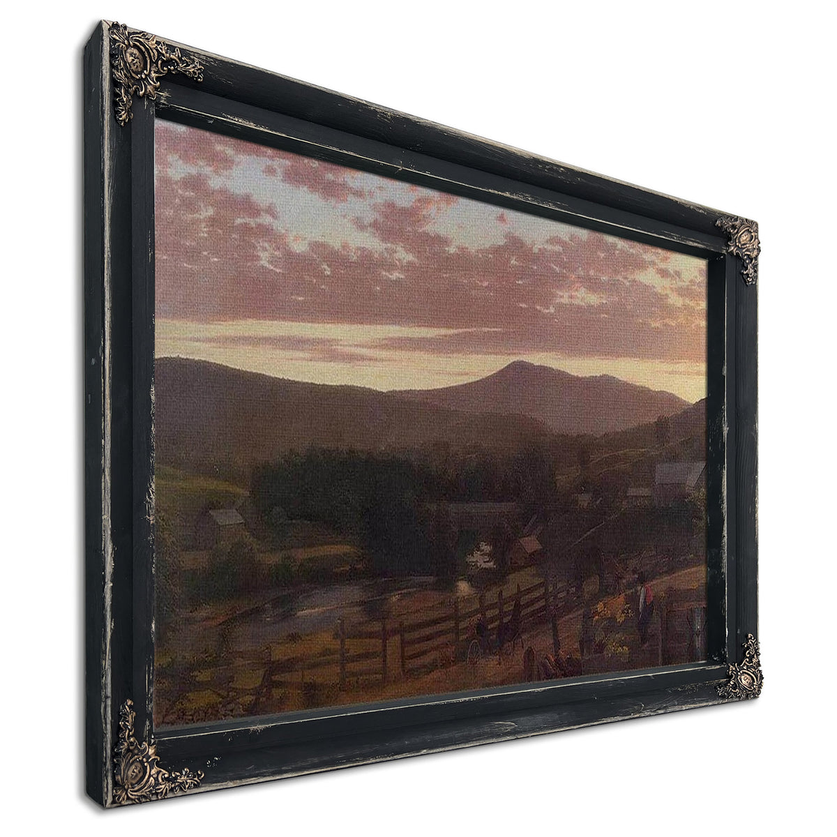 Ira Mountain Vermont By Frederic Edwin Church
