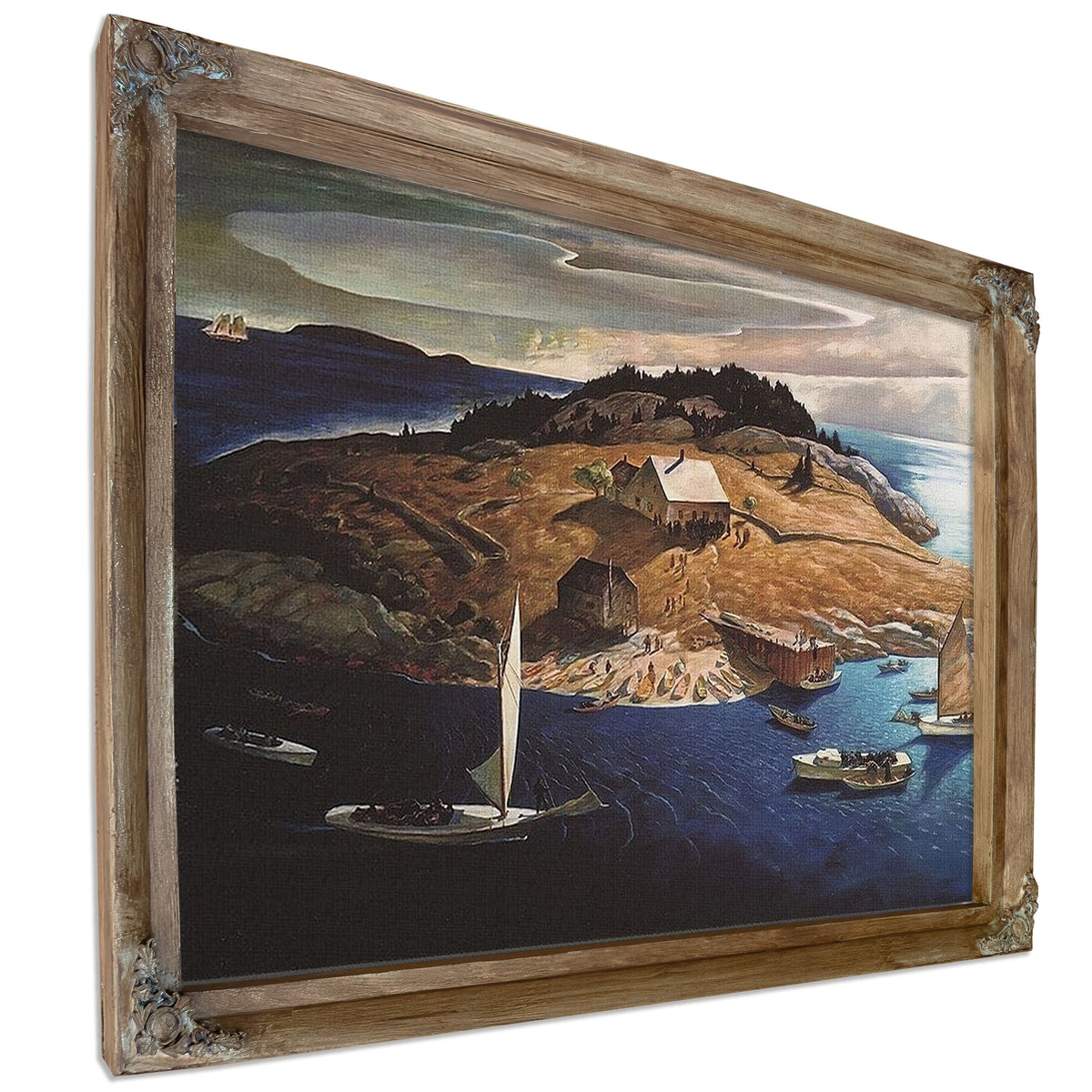 Island Funeral By N.C. Wyeth