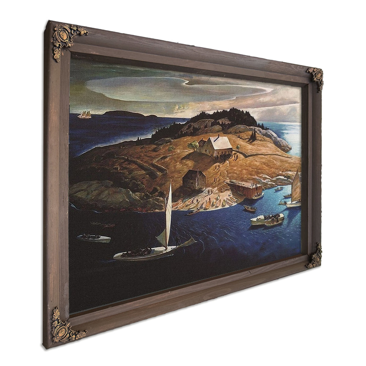 Island Funeral By N.C. Wyeth