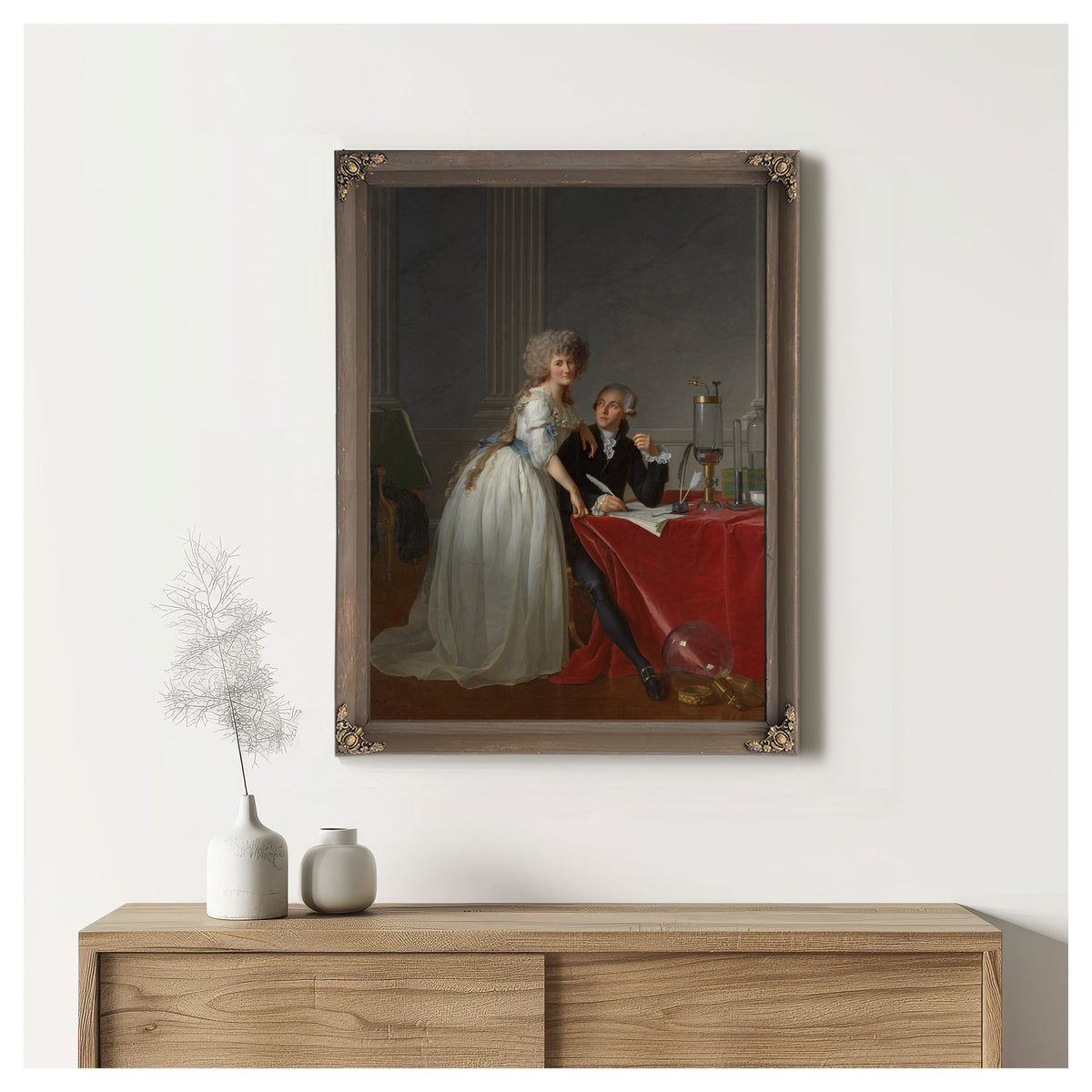 Antoine Laurent Lavoisier 17431794 By Jacques Louis David