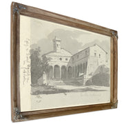 Church Sant Onofrio Rome 1775 80 By Jacques Louis David