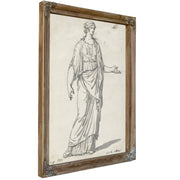 Classical Sculpture a Woman an By Jacques Louis David