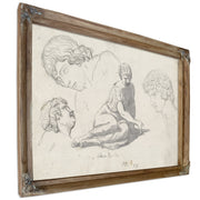 Dice Thrower Other Studies After By Jacques Louis David