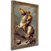 Napoleon Crossing Alps 1800 By Jacques Louis David