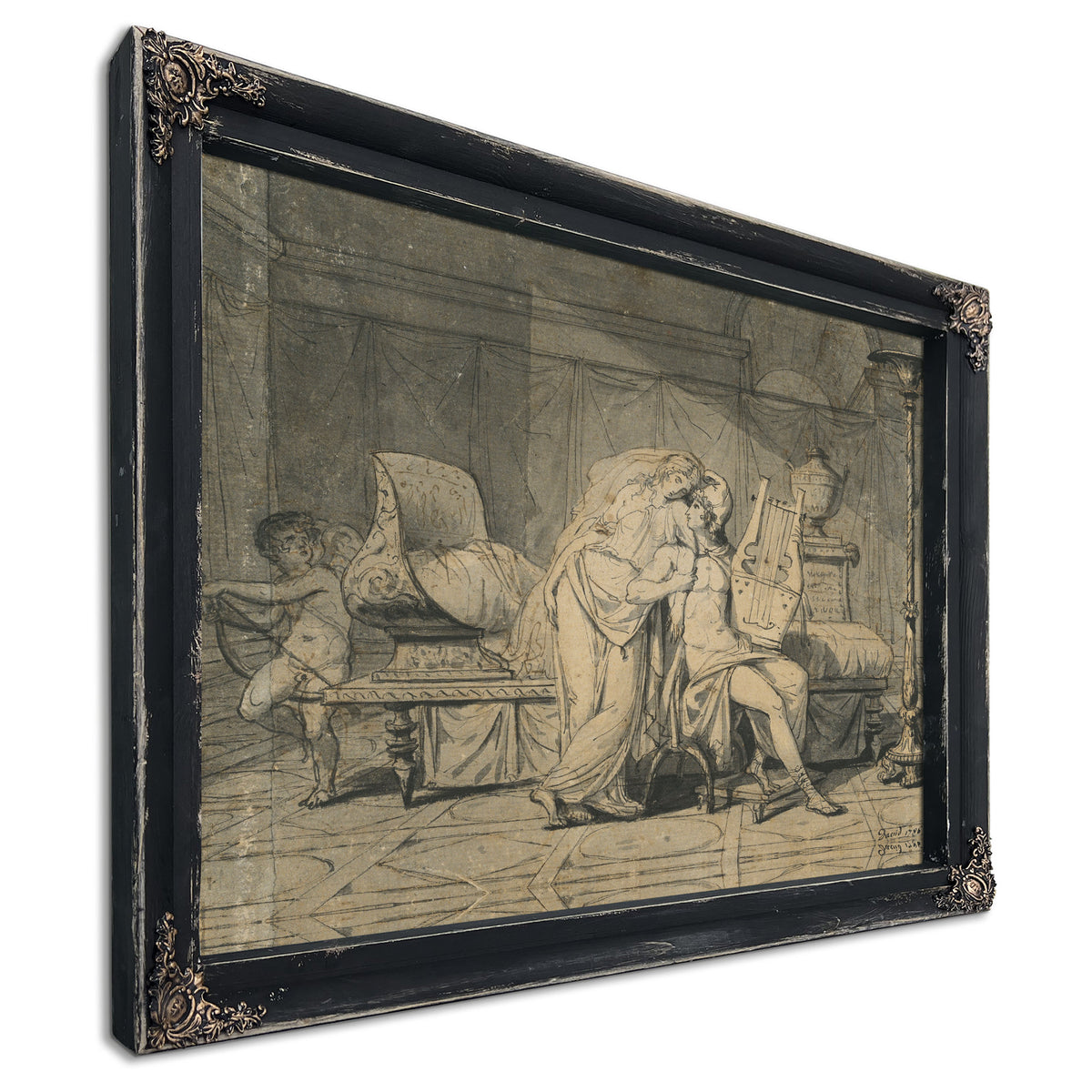 Paris Helen 1786 By Jacques Louis David